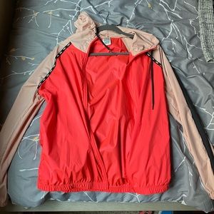 Pink windbreaker